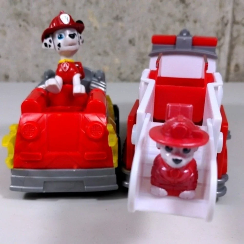 Paw Patrol Marshall‎ Fire Truck Lot Ultimate & Vehicle 2 Figure 2018 Spin Master